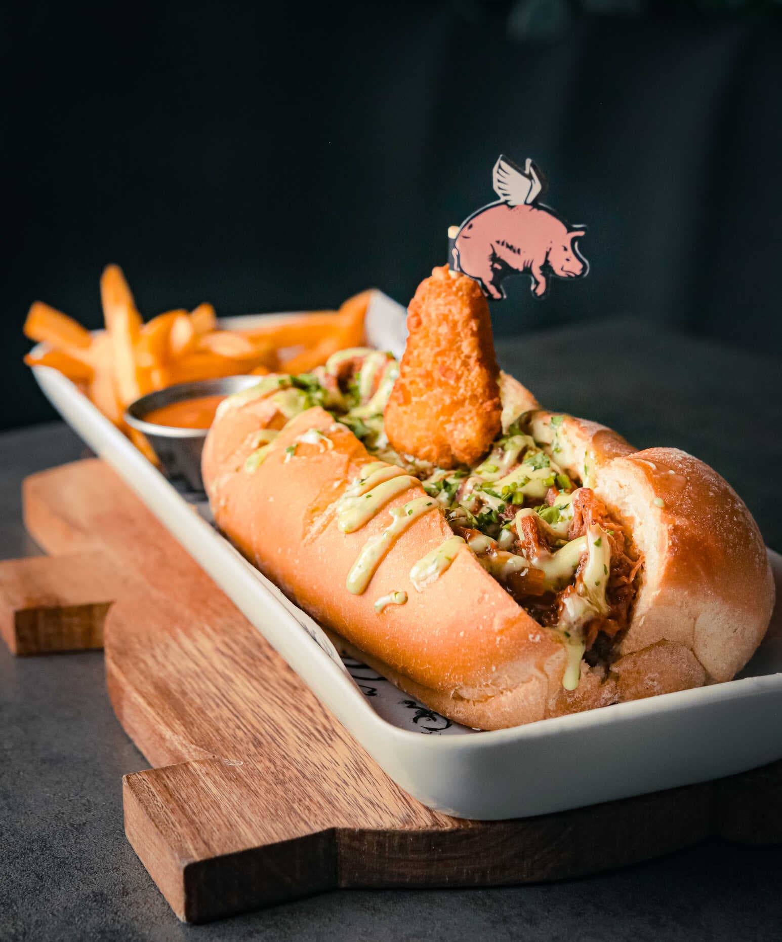Philly Chesse de Cerdo