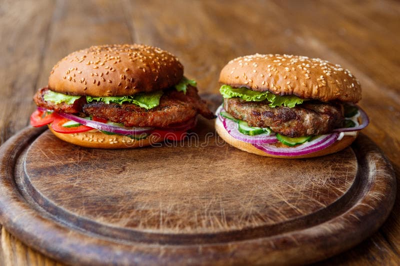Dos Hamburguesas Sencillas Clásica