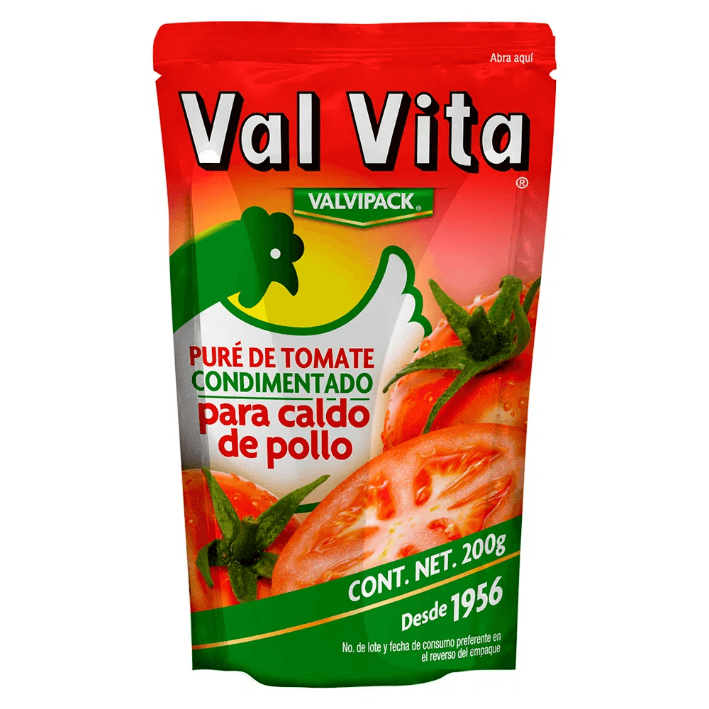 PURE VALVITA CON CALDO DE POLLO 200G