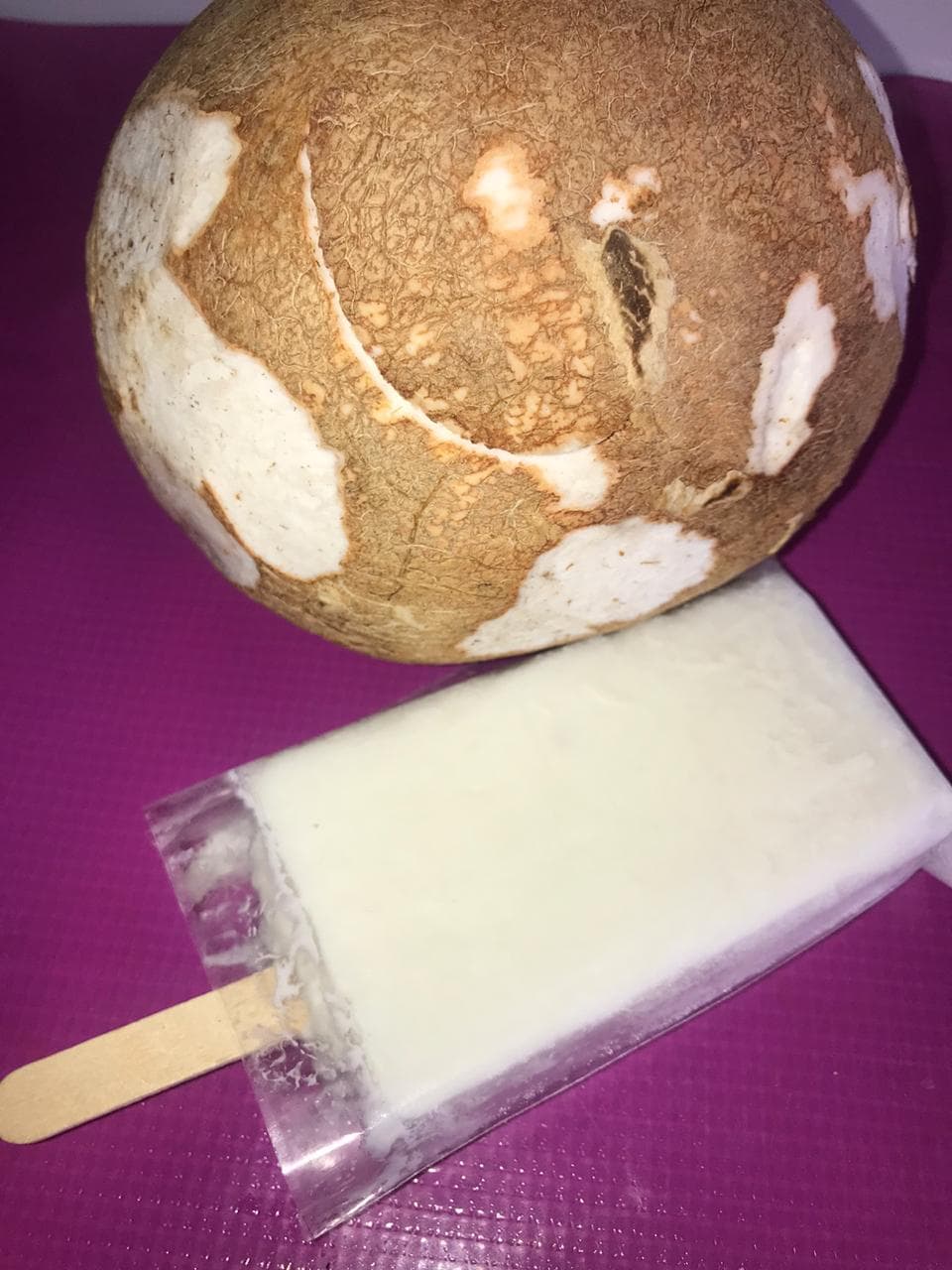 Paleta de Leche de Coco