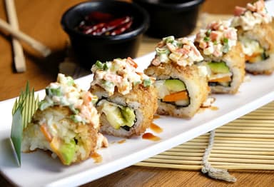 Sushi empanizado Tampico