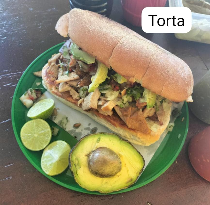 Torta de Carnitas