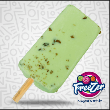 Paleta pistacho