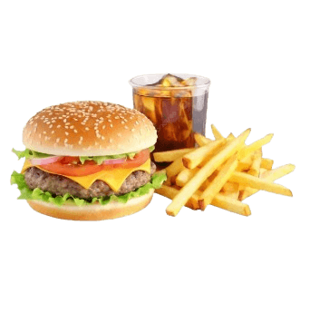 Combos de Hamburguesa con Papas