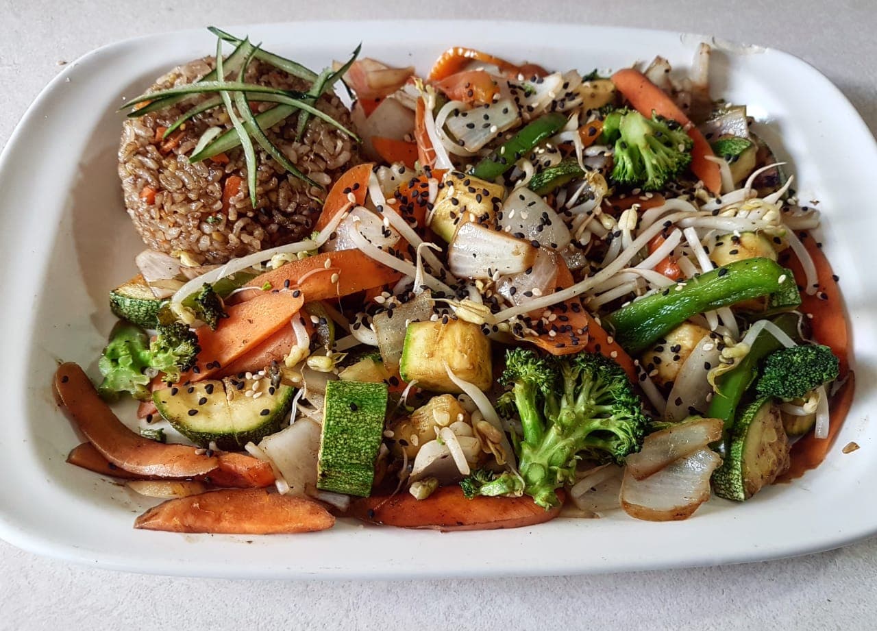 Teppanyaki de Verduras