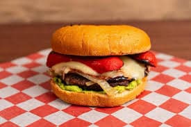 Salchiburger Blue 🍔🍟😋