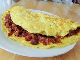 Omelette tocino