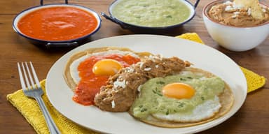 Combo Huevos Estrellados Y Agua