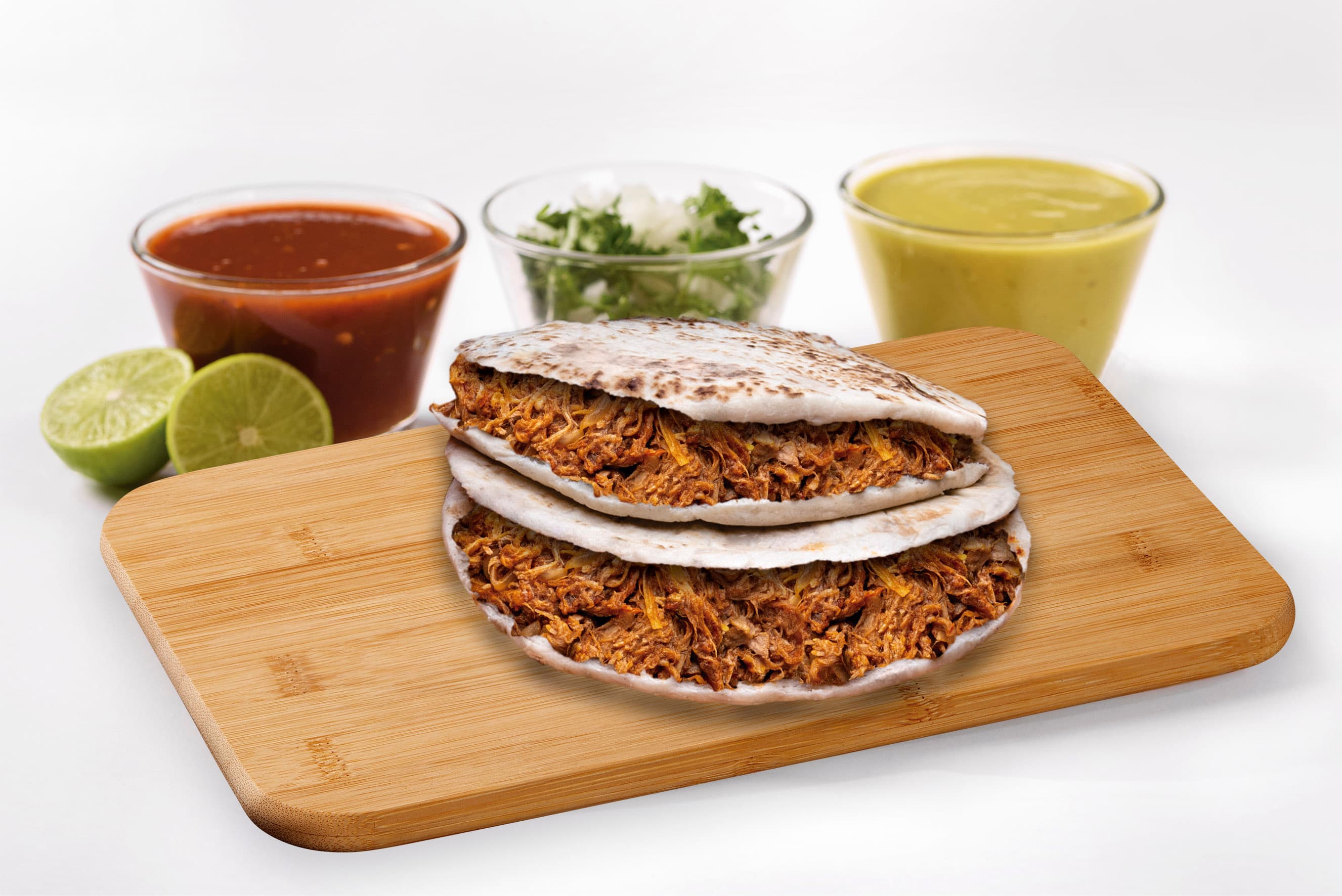 Gordita de Deshebrada Roja