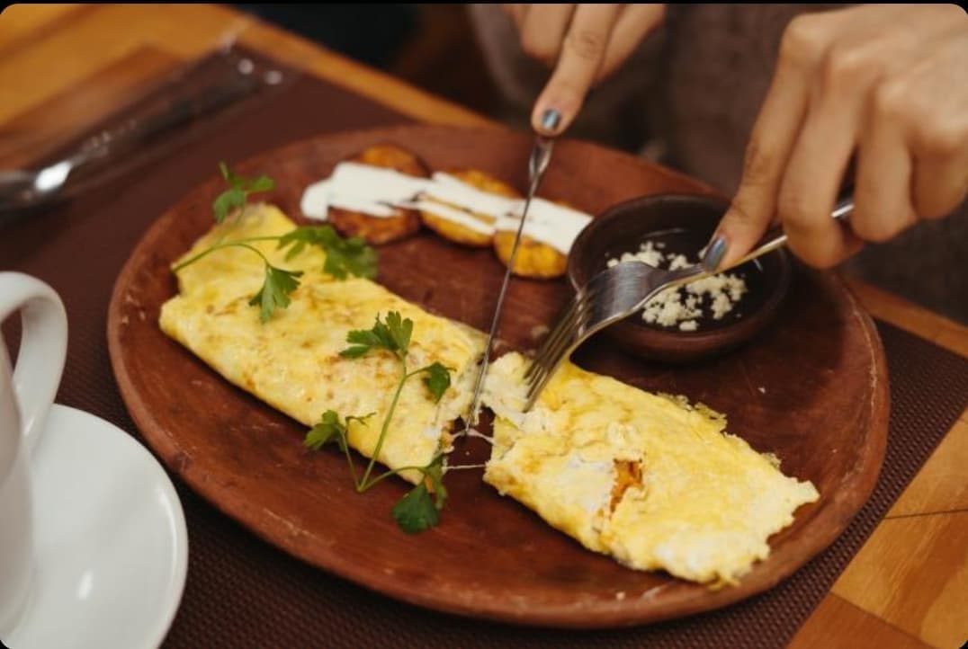 Omelette Vegetariano