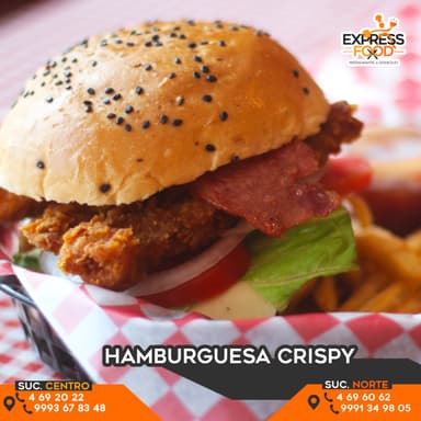 crispy burger