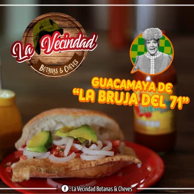 Guacamaya de la Bruja del 71