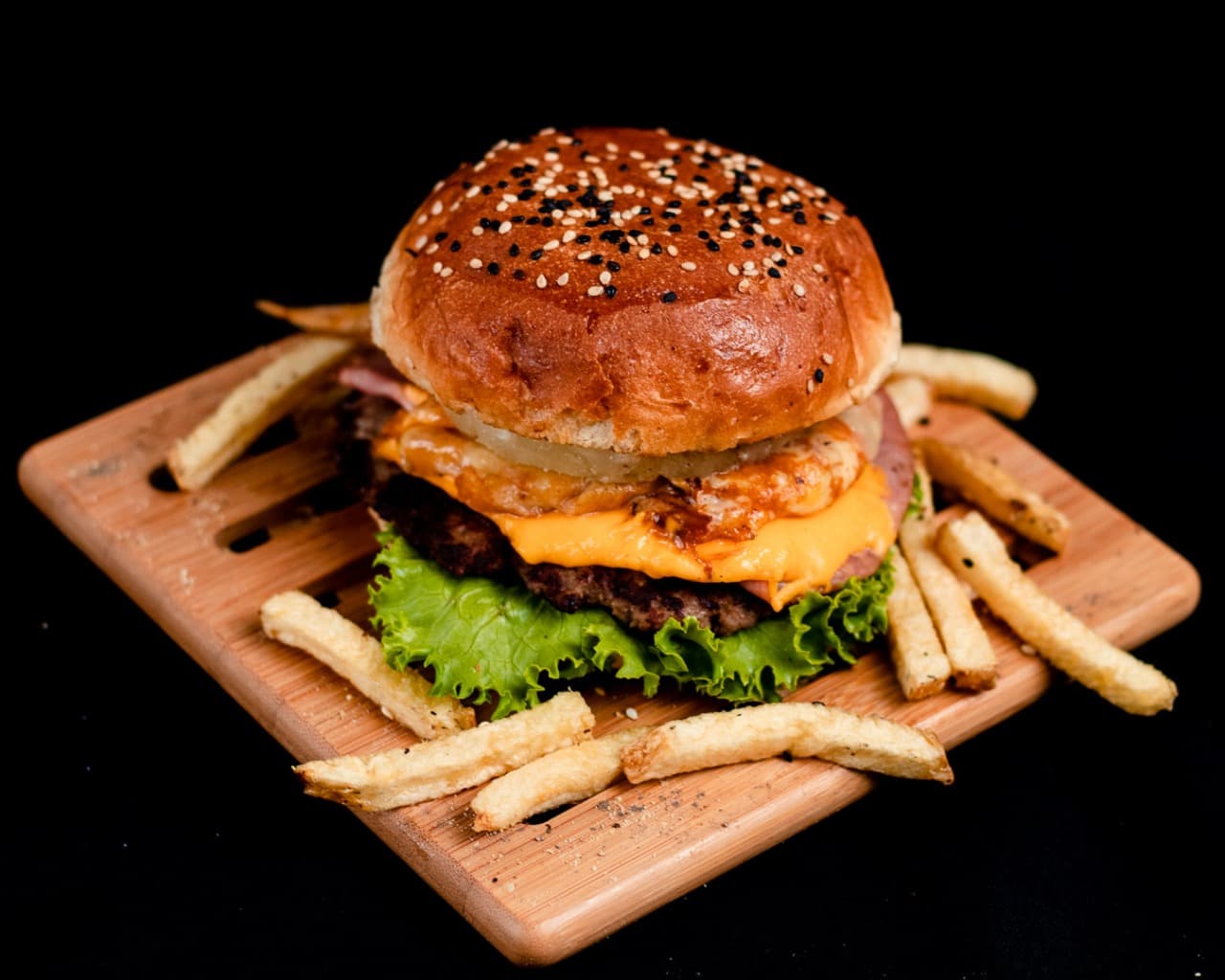 Hamburguesa Hawaiana