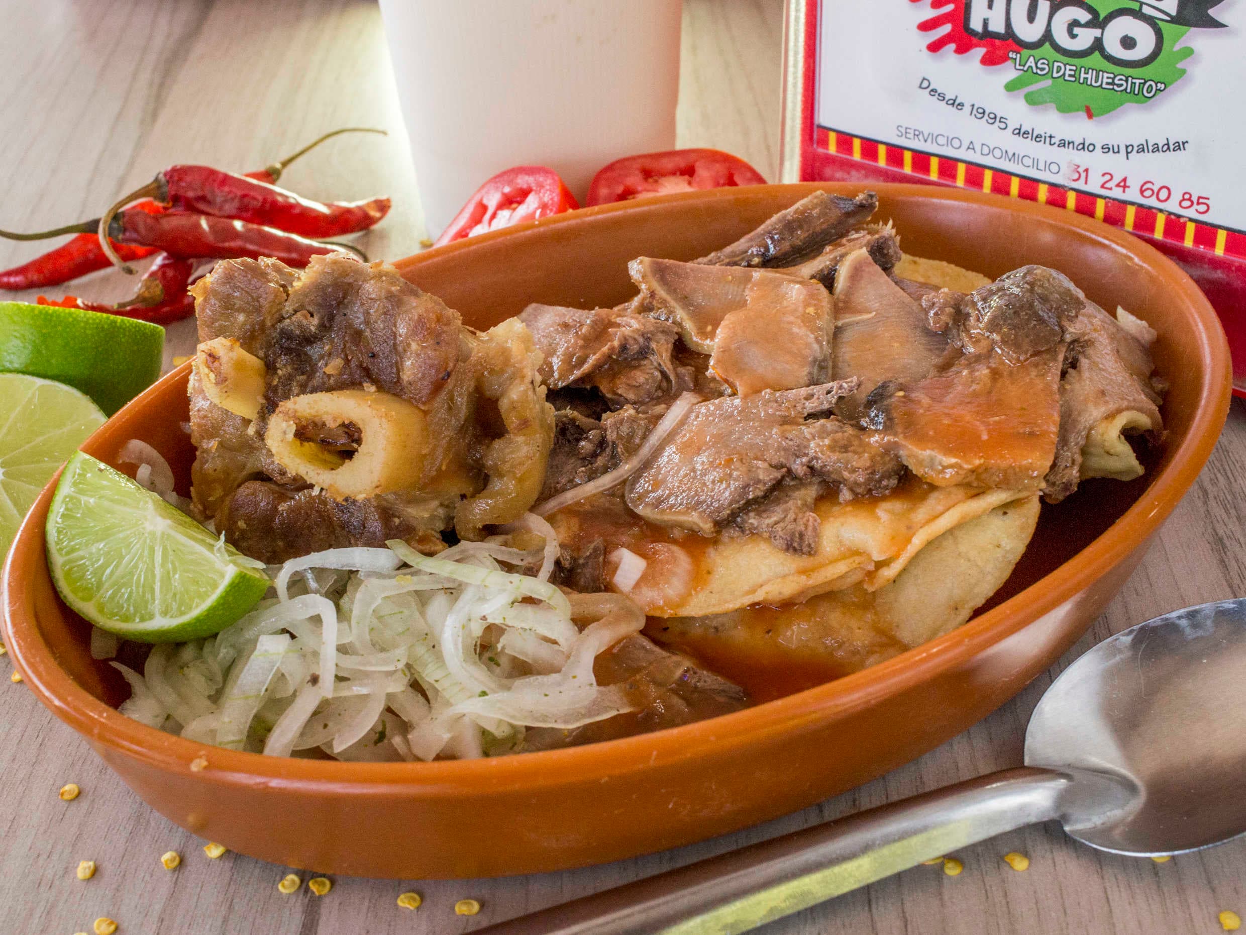 Taco con Lengua