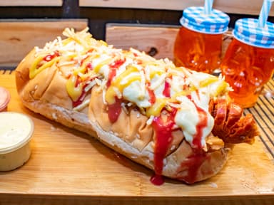 Choriperro+Bebida+Papas