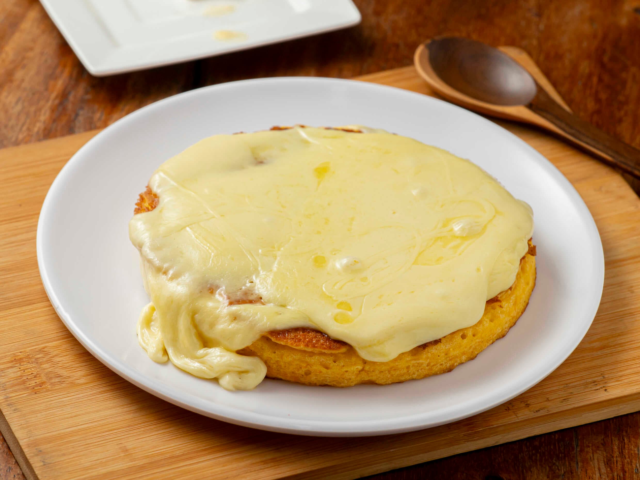 Arepa de choclo + Queso Crema