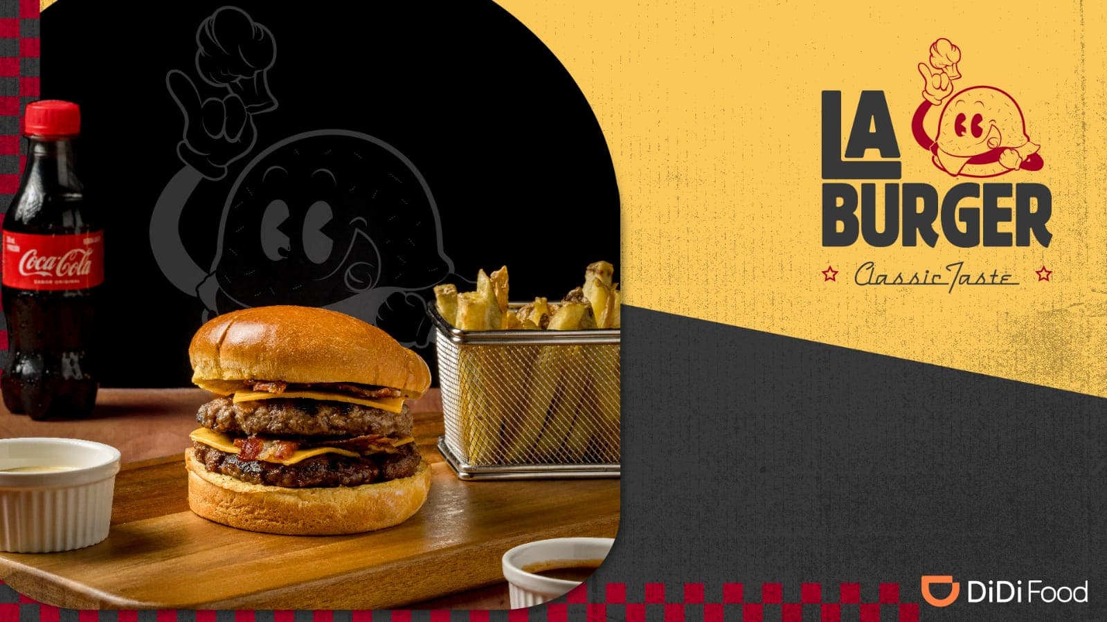 Combo Favorito Doble Cheese Bacon Burger