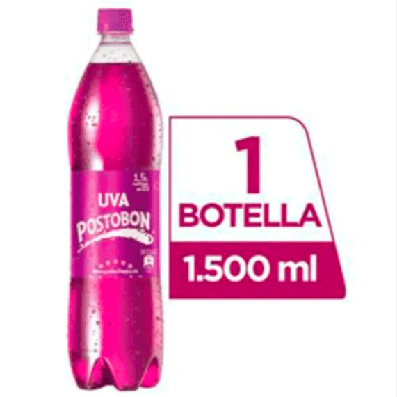 Gaseosa Uva Postobón 1.5 lt