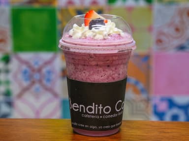 Smothie de frutos rojos