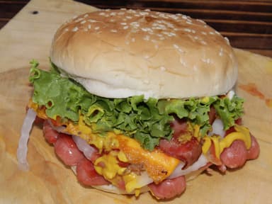 Hamburguesa de Salchicha