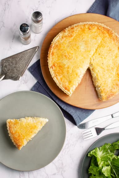 Quiche de Cebolla Caramelizada y Queso