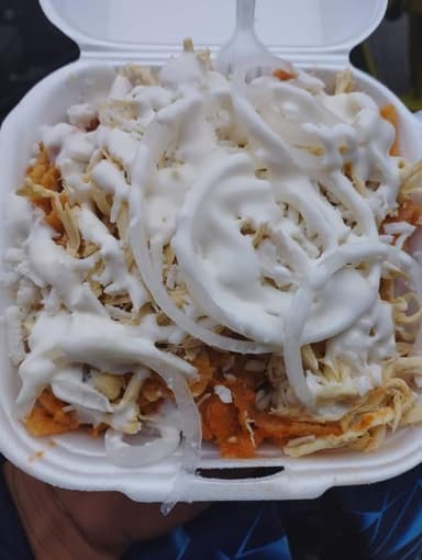 Chilaquiles con Carne