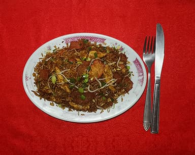 18 - Arroz Frito con Chorizo Chino