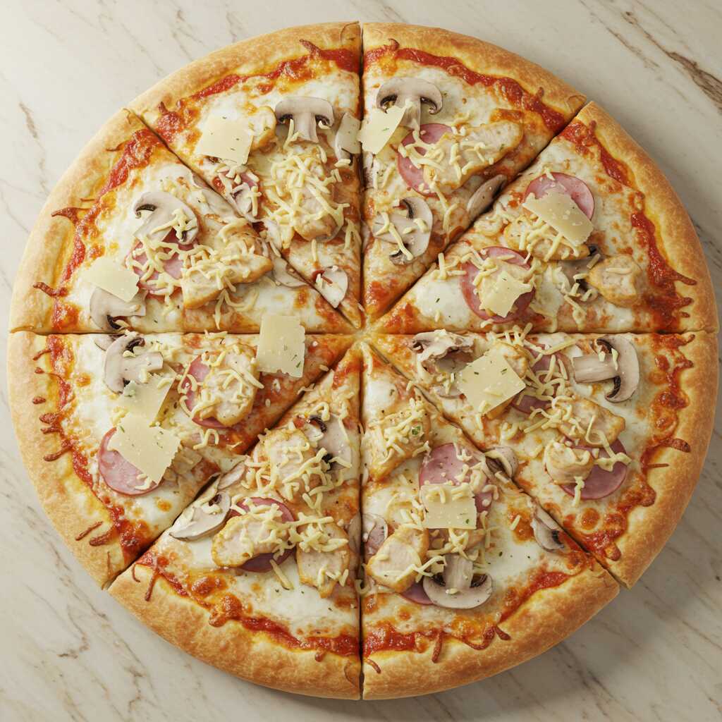 Pizza Pollo Gourmet Familiar