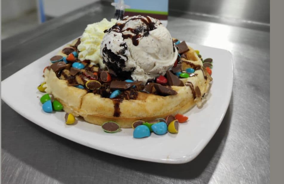 Waffle M&M´s