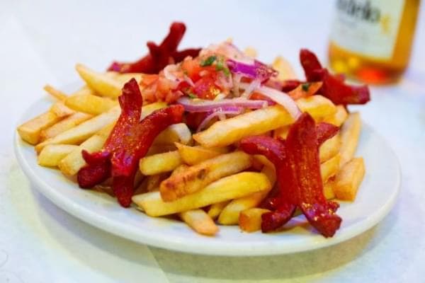 Salchipapas