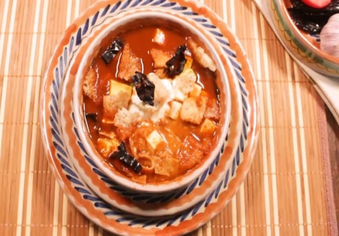 Sopa Azteca