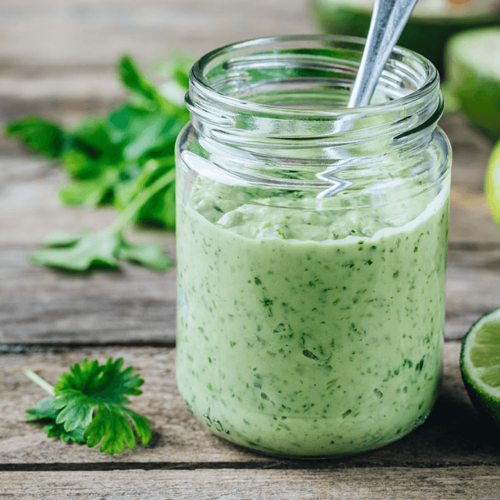 Aderezo de cilantro
