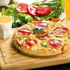 Waffle Pizza Pepperoni