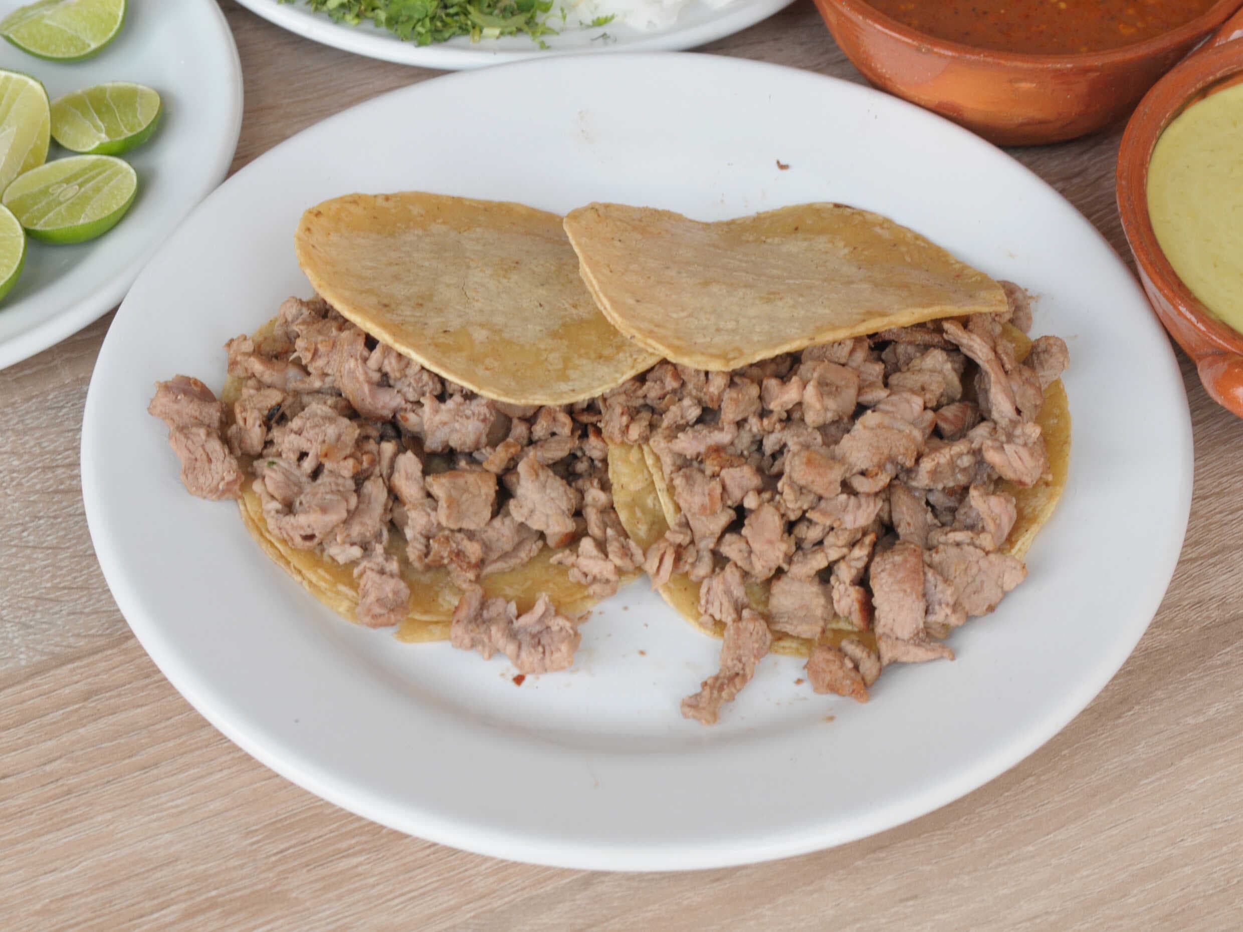 Taco de chuleta