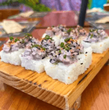 Maki Olivo Acevichado Roll