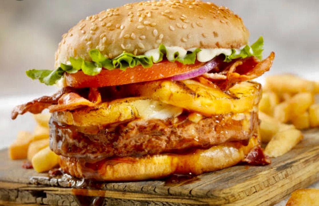 Hamburguesa La Hawaiana