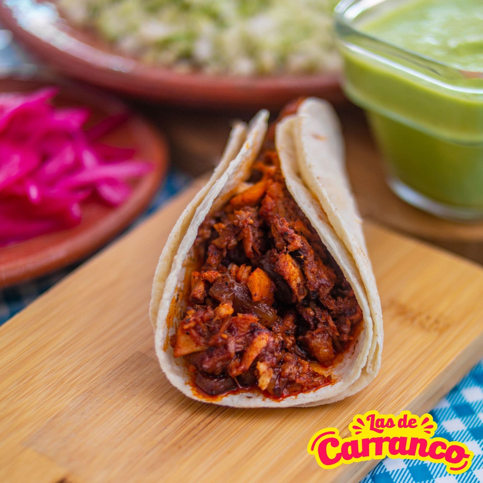Taco de Chicharrón Guisado
