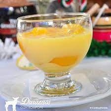 Duraznos con Rompope