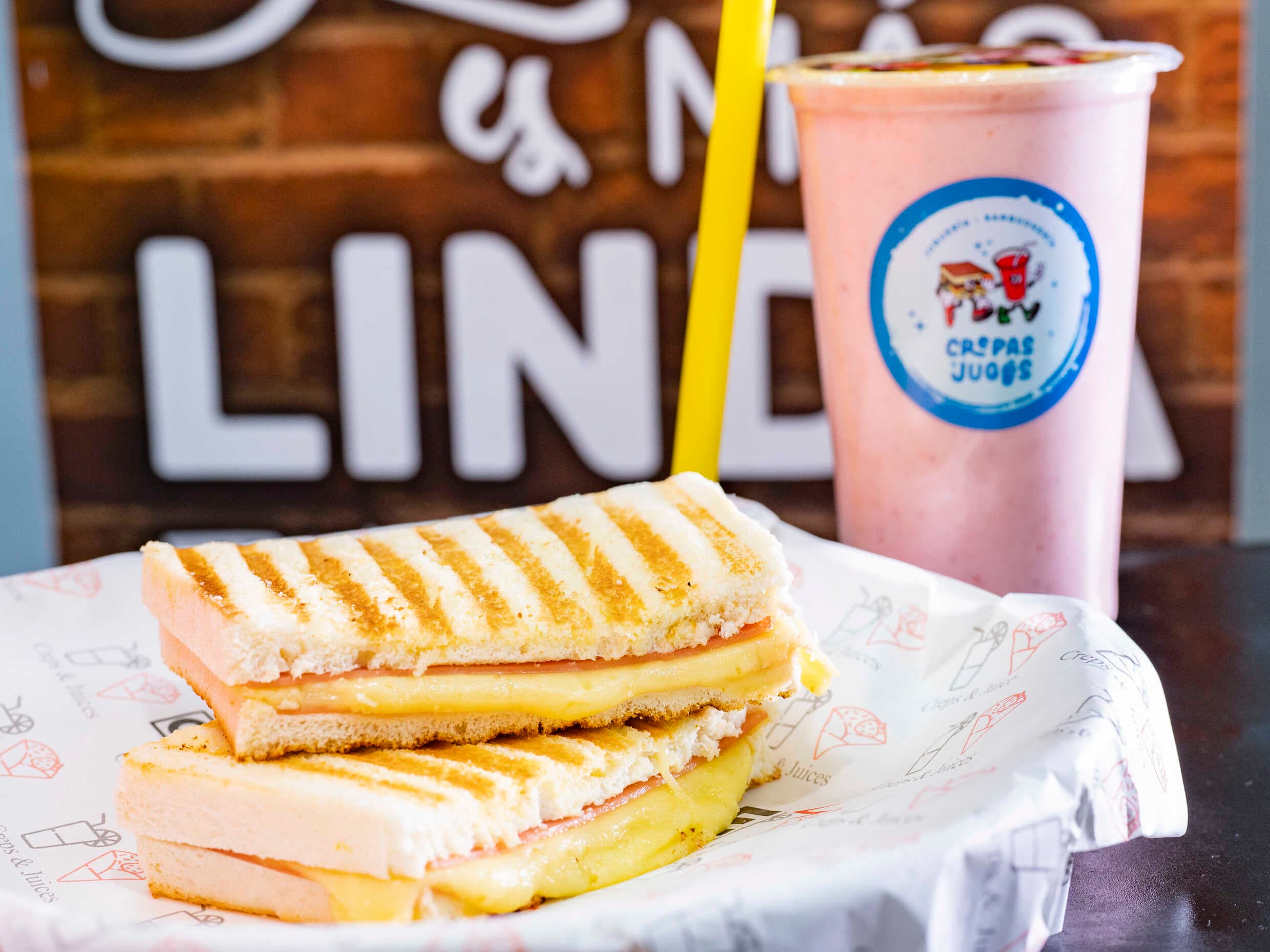 Combo 6 - Mixto con Jugo con Leche 21 oz