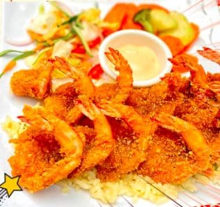 Camarones Empanizados