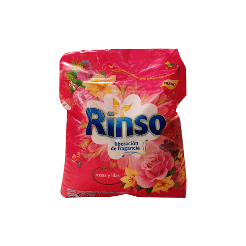 Detergente Polvo Rinso Libre Fragancia Bolsa 1,5 kg