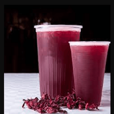 Agua de jamaica 1 litro