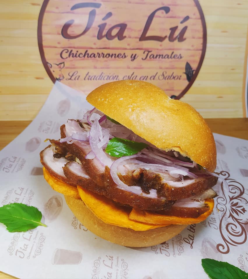 Super Pan con Chicharrón Tía Lú 150 Gr