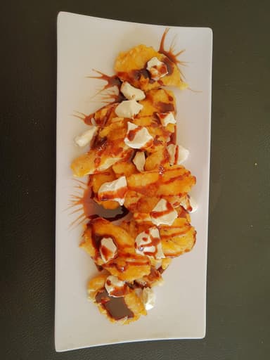 Plátanos tempura
