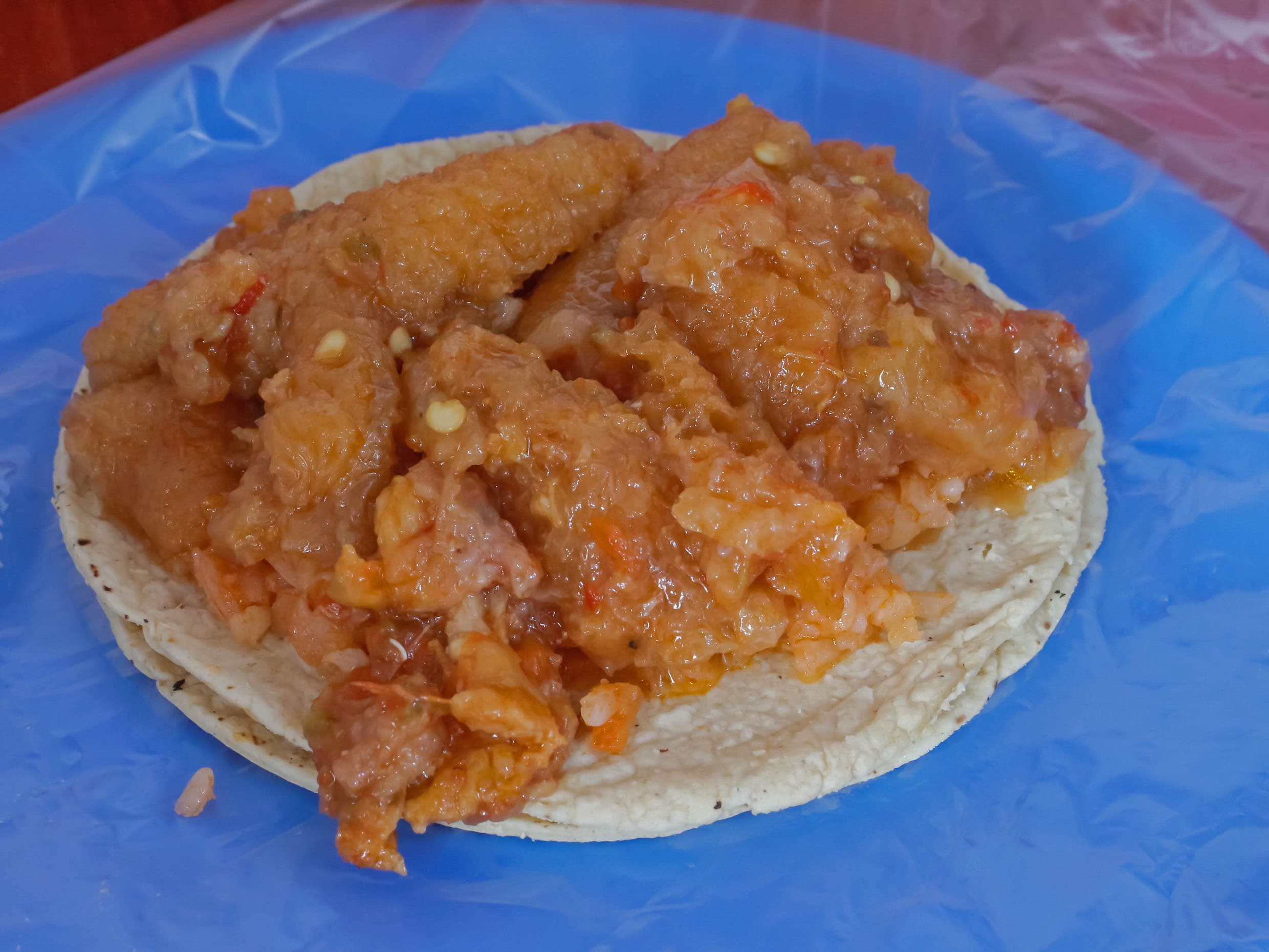 Taco de Chicharrón Prensado