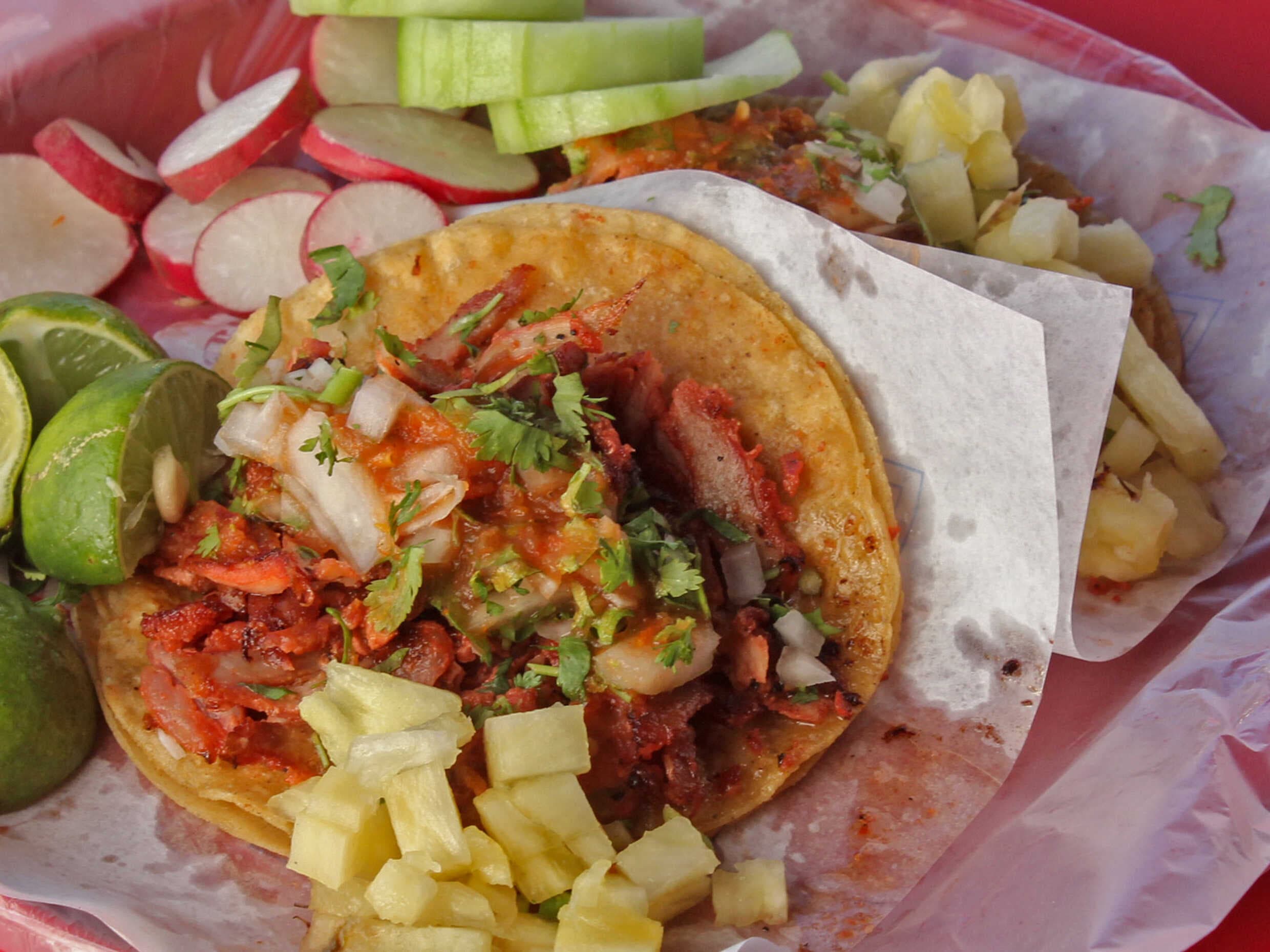 Taco adobada pqt