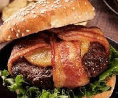 Hamburguesa Italiana Arrachera