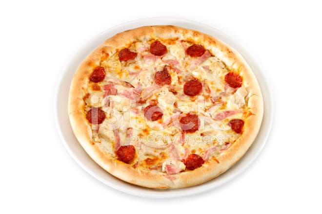 Pizza Salami Ind