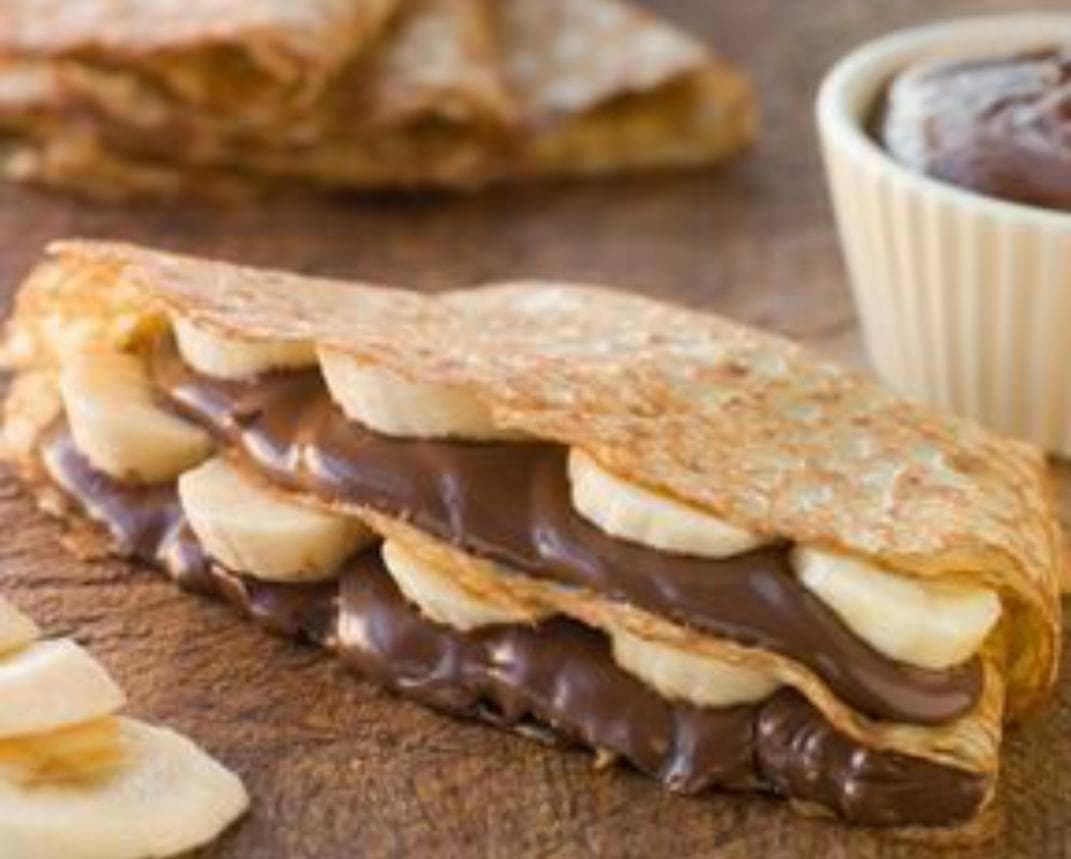 Crepa de Nutella con Plátano