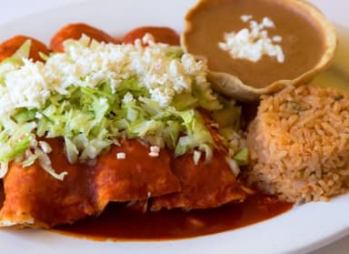 Enchiladas de Pollo